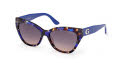 Guess GU00204 Blue/Havana (92F) Sunglasses - Color Image