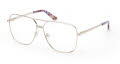 Guess GM50029 Shiny Pale Gold (033) Eyeglasses - Color Image