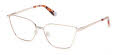 Guess GM50030 Shiny Pale Gold (032) Eyeglasses - Color Image