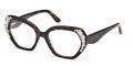 Guess GM50039 Dark Havana (052) Eyeglasses - Color Image