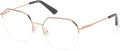 Guess GU2935 Shiny Rose Gold (028) Eyeglasses - Color Image