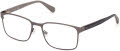 Guess GU50045 Shiny Dark Nickeltin (006) Eyeglasses - Color Image