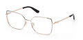 Guess GU50223 Shiny Pale Gold (032) Eyeglasses - Color Image