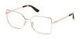 Guess GU50223 Shiny Rose Gold (028) Eyeglasses - Color Image