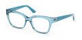 Guess GU50233 Shiny Turquoise / Turquoise/Pearl (087) Eyeglasses - Color Image