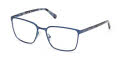 Guess GU50243 Matte Blue / Shiny Blue (091) Eyeglasses - Color Image