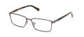 Guess GU50244 Shiny Satin Gunmetal / Shiny Gunmetal (009) Eyeglasses - Color Image