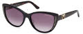 Guess GM00011 Shiny Black / Gradient Smoke (05B) Sunglasses - Color Image