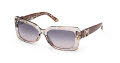 Guess GM00018 Shiny Dark Brown / Shiny Dark Brown (50B) Sunglasses - Color Image
