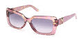 Guess GM00018 Shiny Violet / Shiny Violet Lens (83Z) Sunglasses - Color Image