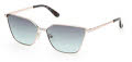 Guess GM00023 Shiny Pale Gold / Shiny Pale Gold Lens (32B) Sunglasses - Color Image