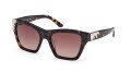 Guess GM00024 Dark Havana / Dark Havana (52F) Sunglasses - Color Image
