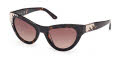 Guess GM00025 Dark Havana / Dark Havana Lens (52F) Sunglasses - Color Image