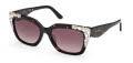 Guess GM00027 Dark Havana / Dark Havana Lens (52F) Sunglasses - Color Image