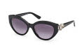 Guess GM00033 Shiny Black / Shiny Black (01B) Sunglasses - Color Image