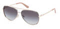Guess GU00193 Shiny Pale Gold / Shiny Pale Gold (32B) Sunglasses - Color Image