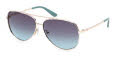 Guess GU00193 Shiny Pale Gold / Shiny Pale Gold Lens (33W) Sunglasses - Color Image