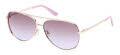 Guess GU00193 Shiny Rose Gold / Shiny Rose Gold Lens (59F) Sunglasses - Color Image