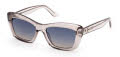Guess GU00195 Shiny Grey / Shiny Grey Lens (20W) Sunglasses - Color Image