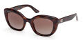 Guess GU00196 Dark Havana / Dark Havana Lens (52F) Sunglasses - Color Image