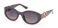Guess GU00198-H Shiny Grey / Shiny Grey Lens (20B) Sunglasses - Color Image