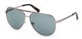 Guess GU00209 Shiny Gunmetal / Shiny Gunmetal Lens (08V) Sunglasses - Color Image