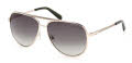 Guess GU00209 Shiny Pale Gold / Shiny Pale Gold Lens (32P) Sunglasses - Color Image