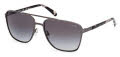 Guess GU00210 Shiny Satin Dark Ruthenium / Shiny Satin Dark Ruthenium Lens (07B) Sunglasses - Color Image