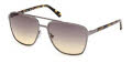 Guess GU00210 Shiny Satin Gunmetal / Shiny Satin Gunmetal Lens (09B) Sunglasses - Color Image