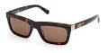 Guess GU00212 Dark Havana / Dark Havana Lens (52E) Sunglasses - Color Image