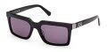 Guess GU00213 Shiny Black / Shiny Black Lens (01Y) Sunglasses - Color Image