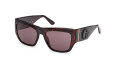 Guess GU00252 Dark Havana / Dark Havana (52E) Sunglasses - Color Image