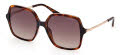 Guess GU7845 Dark Havana/Gradient Brown (52F) Sunglasses - Color Image