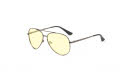 Gunnar Maverick Gunmetal / Amber (MAV-05001) Eyeglasses - Color Image