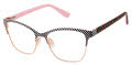 GX by Gwen Stefani Kids GX835 Black Checker (BLK) Eyeglasses - Color Image