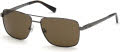 Harley-Davidson HD0932X Shiny Gunmetal / Brown (08E) Sunglasses - Color Image