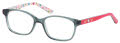 Hello Kitty HK 287 Dark Grey Crystal (1) Eyeglasses - Color Image