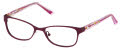 Hello Kitty HK 298 Dark Magenta (3) Eyeglasses - Color Image