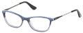 Hello Kitty HK 301 Blue (3) Eyeglasses - Color Image