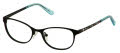 Hello Kitty HK 302 Matte Black (2) Eyeglasses - Color Image