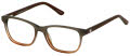 Hello Kitty HK 307 Brown Glitter (3) Eyeglasses - Color Image