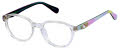 Hello Kitty HK 310 Clear Crystal (2) Eyeglasses - Color Image