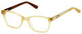 Hello Kitty HK 312 Beige Crystal (3) Eyeglasses - Color Image