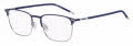 HUGO Hg 1235 Blue Silver Blue (B88) Eyeglasses - Color Image