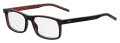 HUGO Hg 1004 Black Red (0OIT) Eyeglasses - Color Image