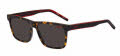 HUGO Hg 1242/S Havana Red (O63) Sunglasses - Color Image