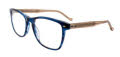 Hackett HEB 350 Blue Horn (610) Eyeglasses - Color Image