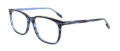 Hackett HEK 1346 Navy Horn (650) Eyeglasses - Color Image