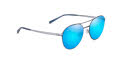 Maui Jim Half Moon - 890 Dove Grey / Neutral Grey Blue Hawaii blue mirror PolarizedPlus2 Lens (B890-03) Sunglasses - Color Image