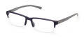 Harley-Davidson HD50096 Matte Blue / Matte Grey (091) Eyeglasses - Color Image